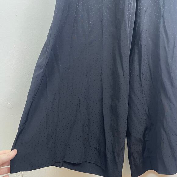 Madewell Lucie Tie-Back Long-Sleeve Jumpsuit in Star Jacquard size large - Picture 5 of 10